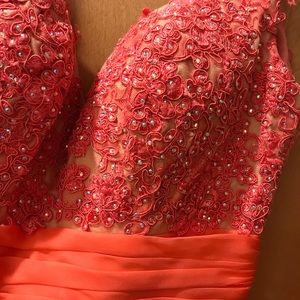 Pink short dress